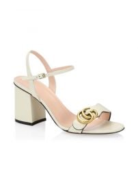 Gucci - Marmont GG Ankle-Strap Sandals at Saks Fifth Avenue